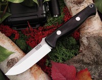 Gunny Black Canvas Micarta
