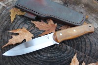 Medium Woodcrafter Natural Micarta