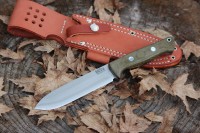 Barkriver Bravo 1.5 Rampless Spear point Green canvas
