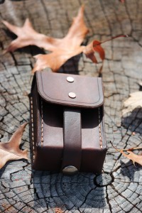 Canadian Bushcraft Leather Pouch N02
