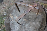 Folding grate  