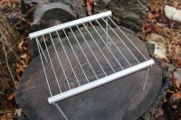 Stainless steel collapse~able Camp Grill. 