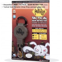 Tactical Gear Retractor MED/SnapRing