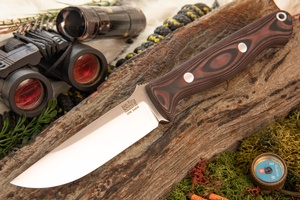 Barkriver Gunny CPM S45VN Red Black Suretouch Ramped