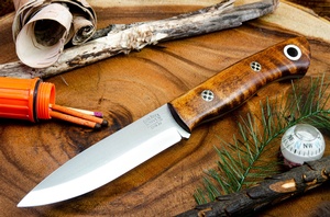 Barkriver Aurora Scandi 3V Dark Curly Maple Black liner Mosaic #2