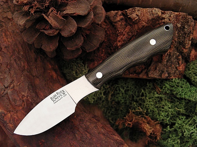 Mini Canadian Green Canvas Micarta photo