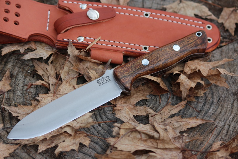 Barkriver Bravo 1.5 Ramped Spear Point Desert Ironwood White liners photo