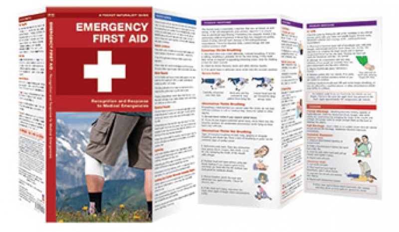 Emergency First Aid Fold-out Guide photo