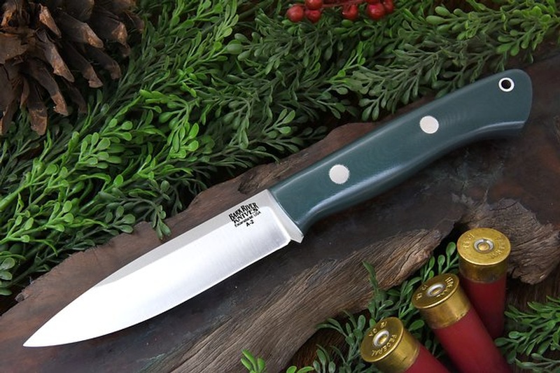 Barkriver Knives Aurora Forest Green G10 photo