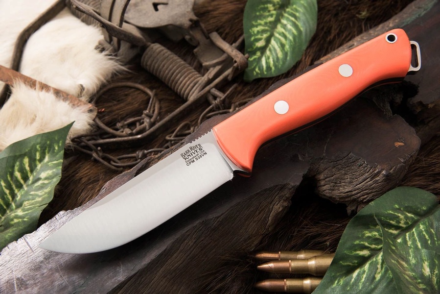 Barkriver Bravo-1 Field S35VN Blaze Orange G10 photo