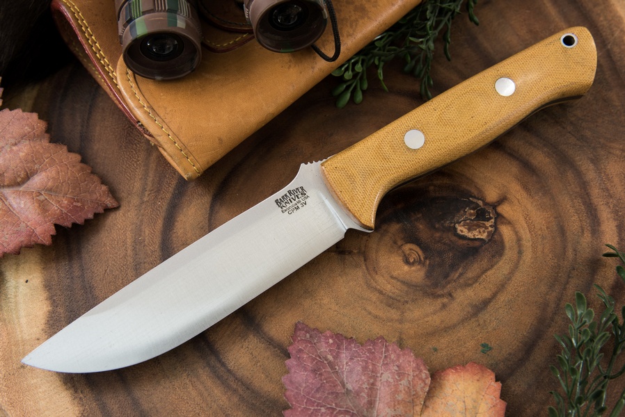 Barkriver knives Bravo 1.25 LT 3V Natural Canvas Ramped photo