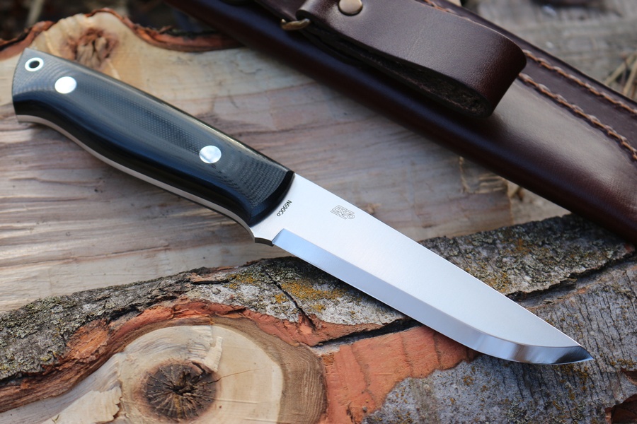 Brisa Trapper 115 N690 Scandi Black G10 photo