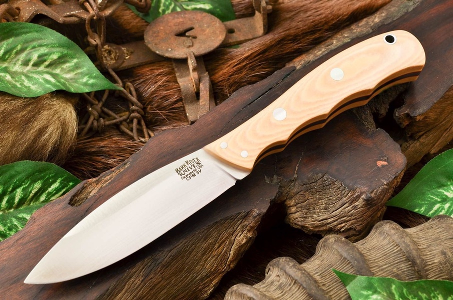Barkriver Canadian Special LT 3V Antique Ivory Micarta photo
