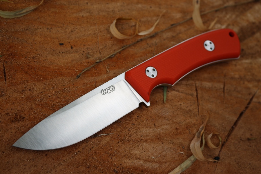 TRC Knives K1S Compact Elmax Orange G10 photo