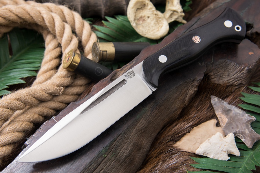 Barkriver Cub 3V Black Canvas Micarta photo