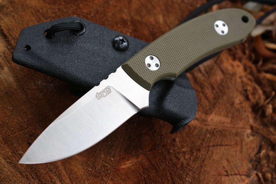 TRC Knives K12-S Elmax OD Green G10 photo