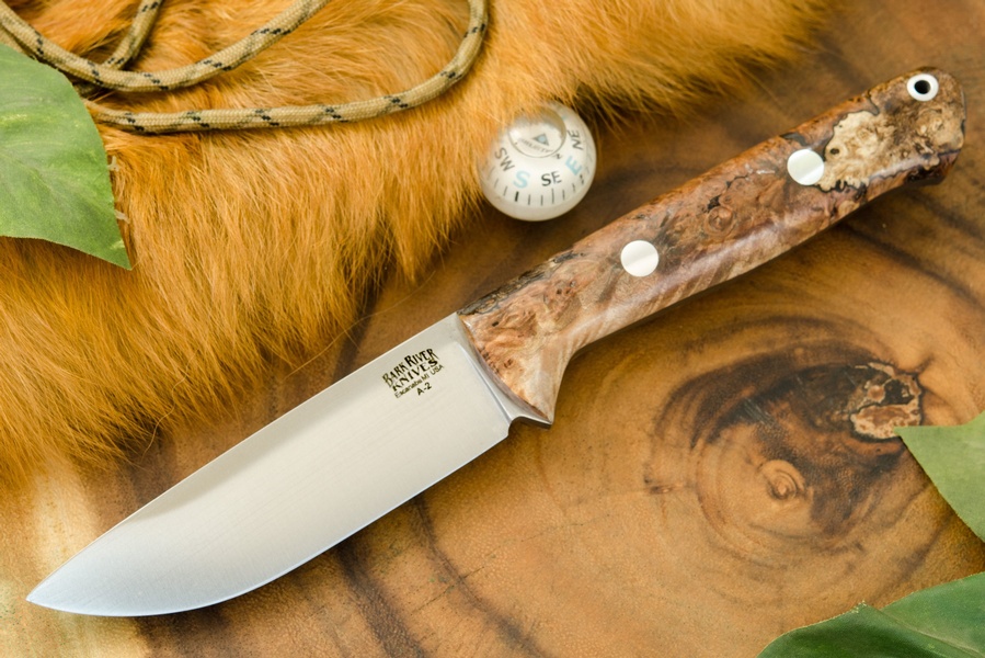 Barkriver Bravo-1 A2 Spalted Maple Burl Rampless photo