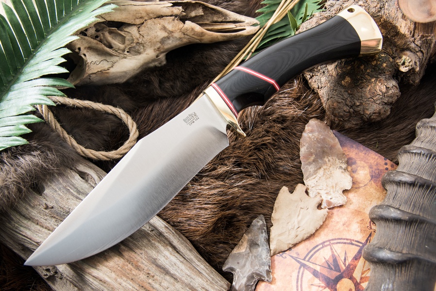 Barkriver Marauder CPM 154 Black G10 photo