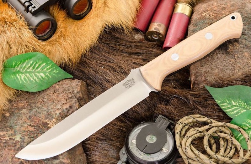 Barkriver Bravo 1.5 LT 3V Antique Ivory Micarta photo