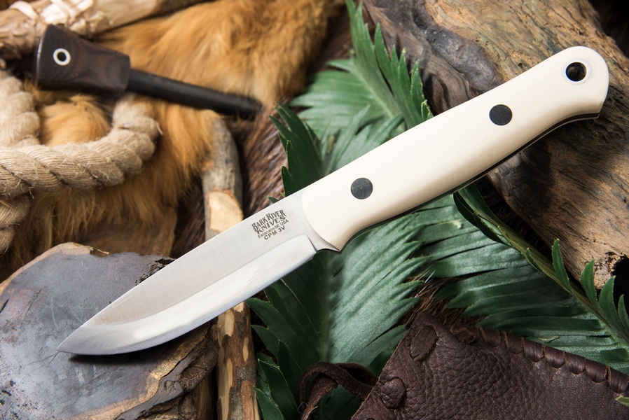 Barkriver Bushcrafter 3V Bone White Black Pins photo