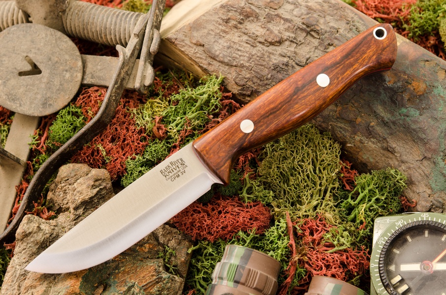 Barkriver Gunny Scandi 3V Desert Ironwood Red Liner #1 photo