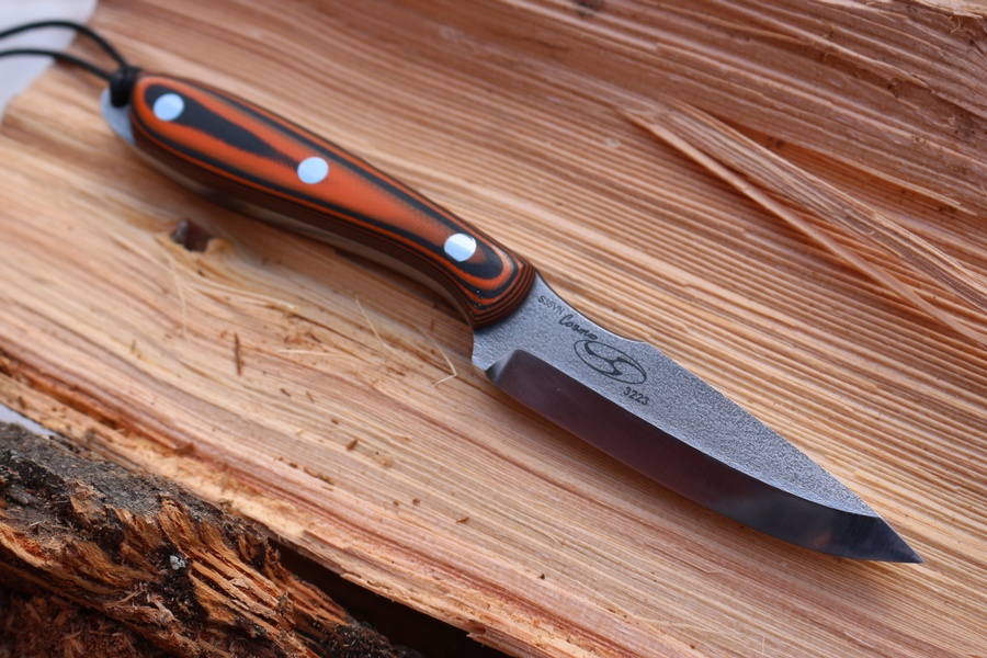 Cosmo Utility Bushcraft Knife S35VN tigerstripe photo