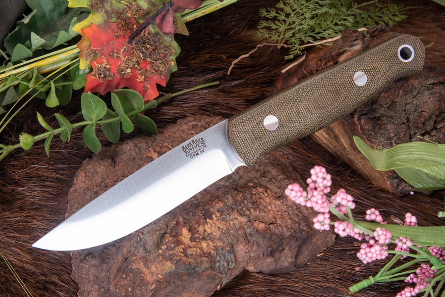 Barkriver Bushcrafter 2 CPM 3V Green Canvas photo