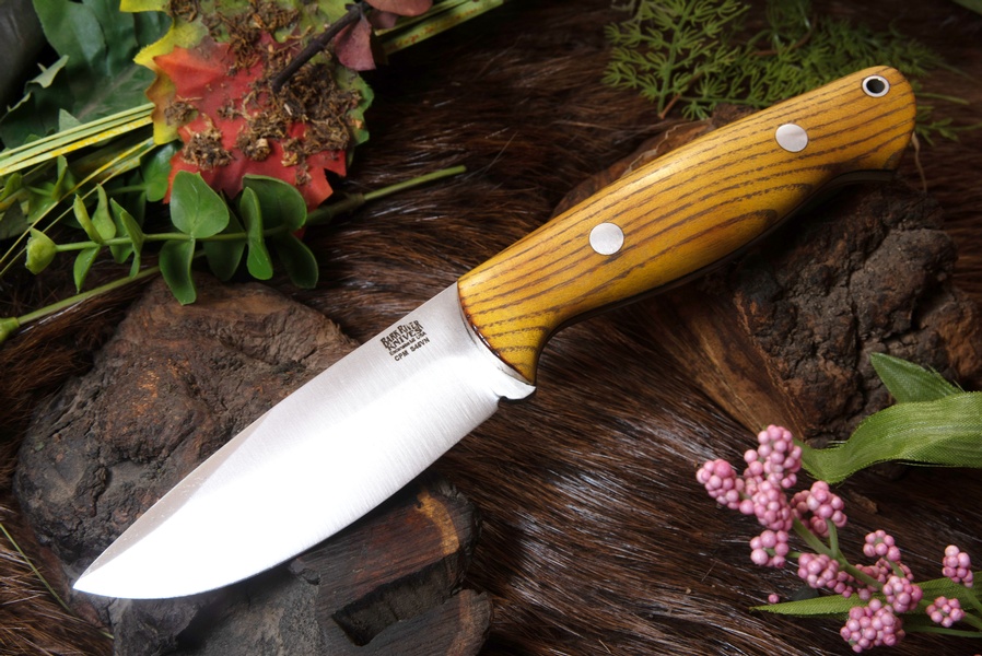 Barkriver North Country EDC 2 S45VN Osage Orange Black liners #2 photo