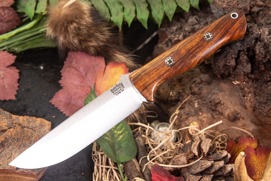 Barkriver knives Bravo 1.25 LT 3V Desert Ironwood Mosaics Ramped #2 photo