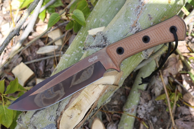 TRC Apocalypse Elmax Natural Micarta APOC #2260 photo