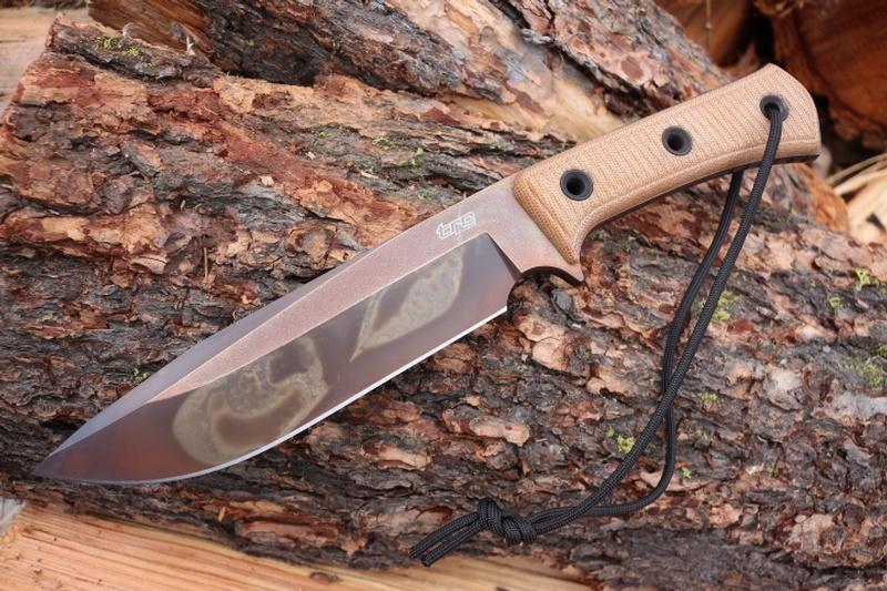 TRC Apocalypse Elmax Natural Micarta APOC #2237 photo