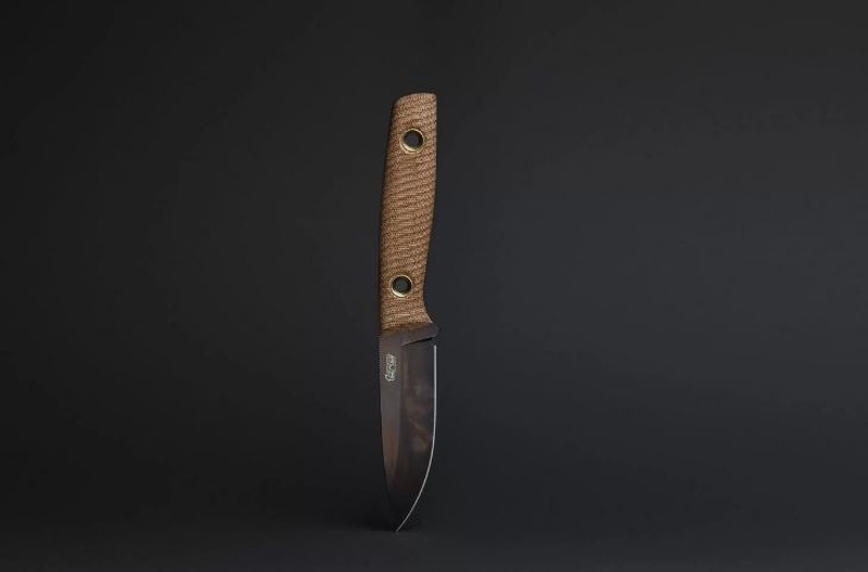 TRC Knives Classic Freedom APOC Finish Natural Canvas Pre Order photo