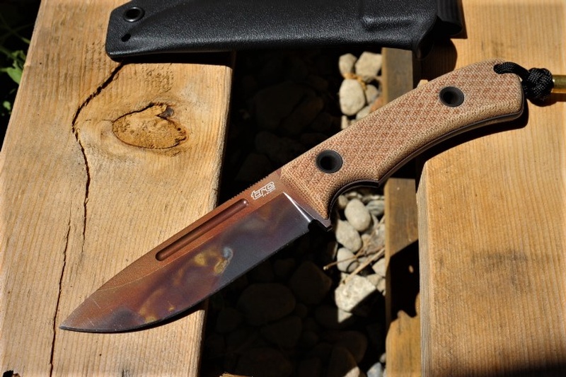 TRC Knives K1S Elmax Natural Micarta Apocalypse #1096 photo