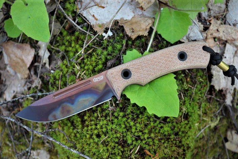 TRC Knives K1S Elmax Natural Micarta Apocalypse #1098 fathers day Sale photo