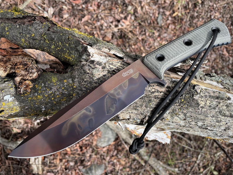 TRC Apocalypse Elmax Green Micarta APOC #3338 photo