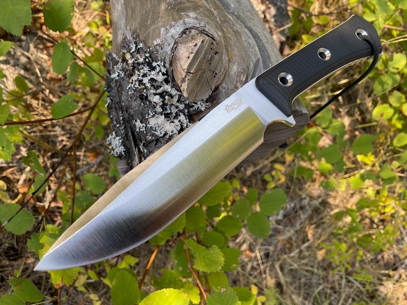 TRC APOCALYPSE CONVEX GRIND ELMAX Satin Black G-10 #38 photo
