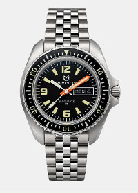Momentum Watches Sea Quartz 30 Heritage Black Dial 38mm Photo